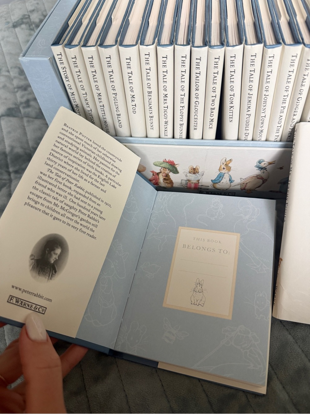Beatrix Potter Peter Rabbit 23 Book Box Set 2002 - Picture 6 of 7